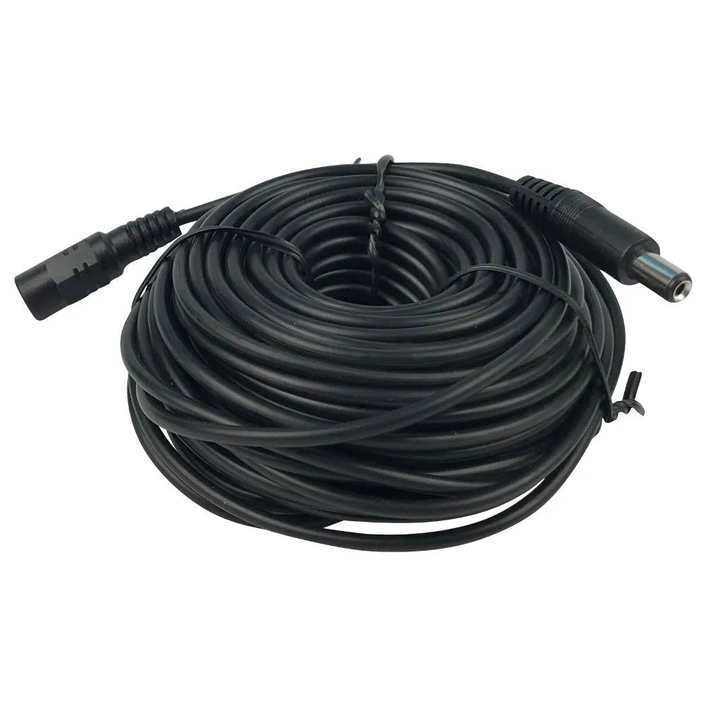 DC 12V CCTV Camera Extension Cable 3/5/10/15/20/30 Meters 5.5mmx2.1mm