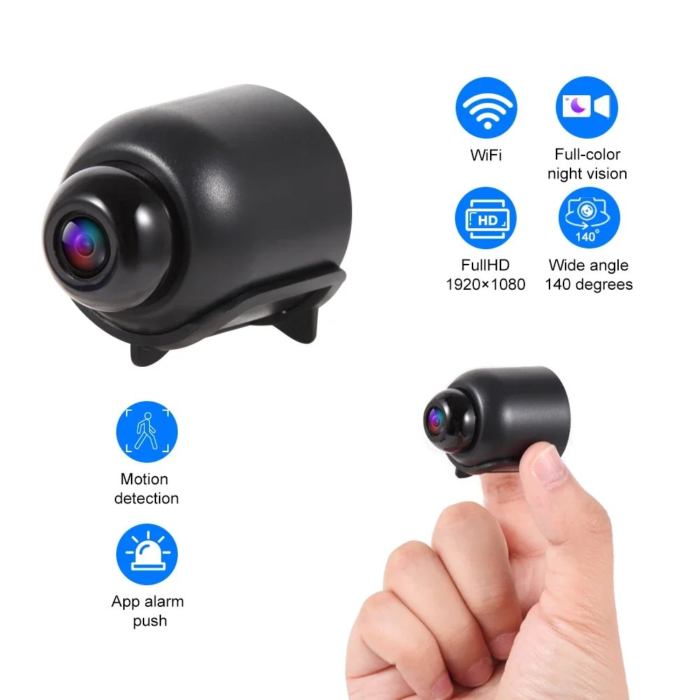 FHD 1080P Mini WiFi Camera Home Security Surveillance Camcorder