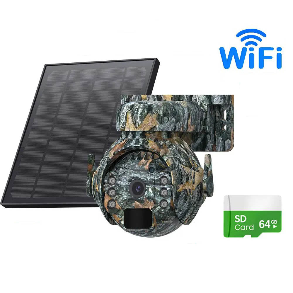 INQMEGA 3MP 4G/WiFi Solar Powered Wildlife Hunting Trail Camera