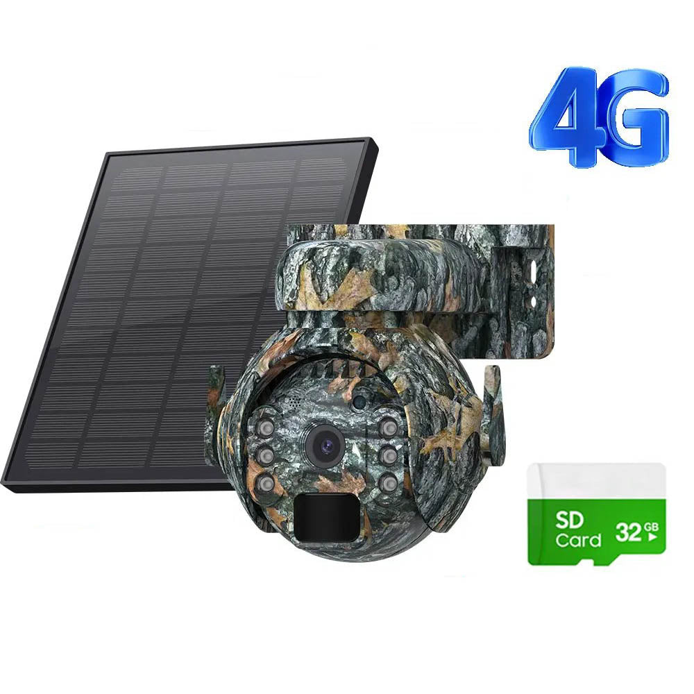 INQMEGA 3MP 4G/WiFi Solar Powered Wildlife Hunting Trail Camera