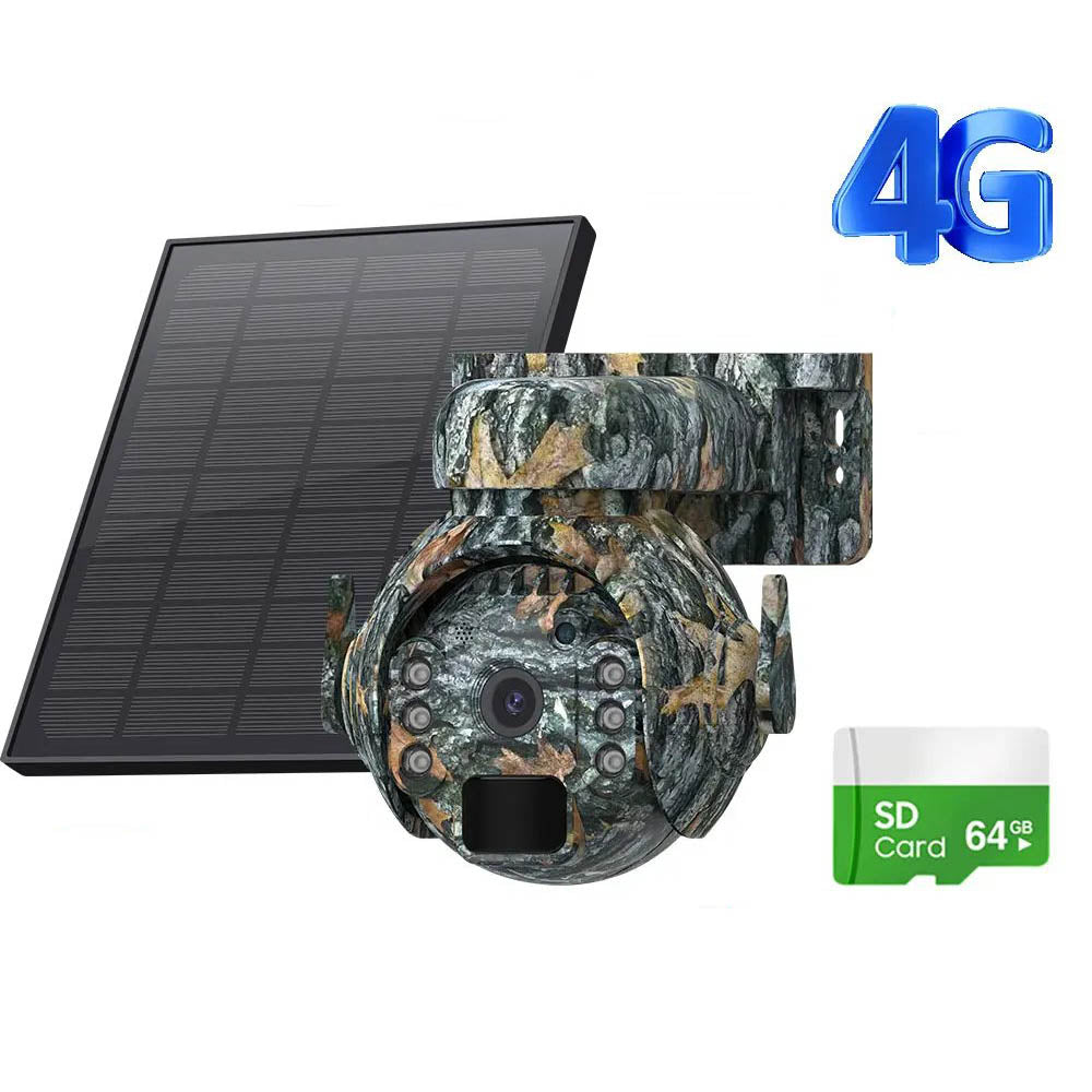 INQMEGA 3MP 4G/WiFi Solar Powered Wildlife Hunting Trail Camera