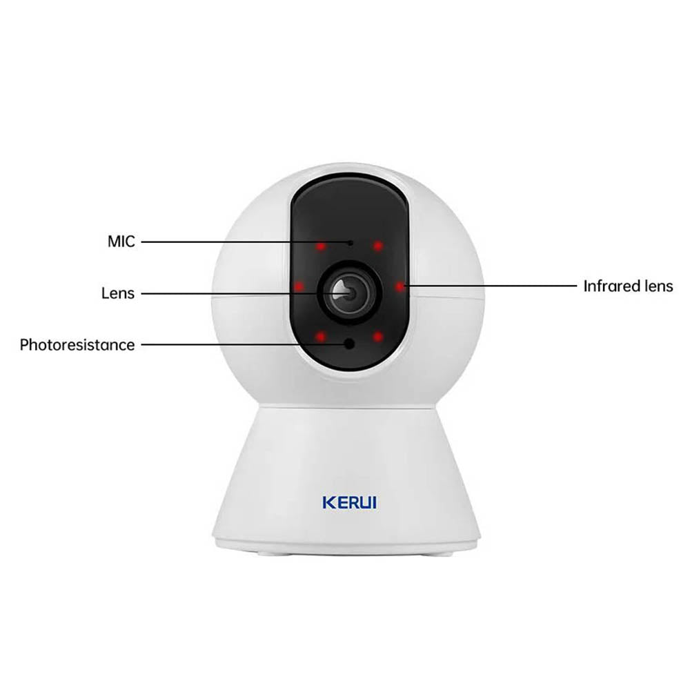 KERUI Tuya Smart Indoor 3MP 5MP Mini WiFi Security Surveillance CCTV Camera