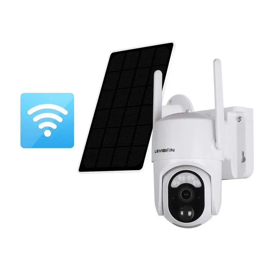 LS VISION 4MP 4G/WiFi Mega Solar Camera