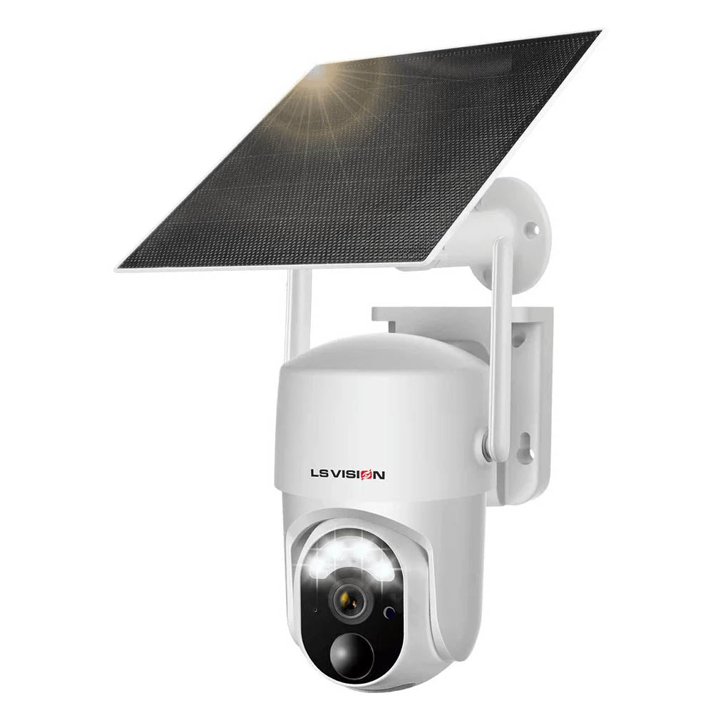 LS VISION 4MP 4G/WiFi Mega Solar Camera