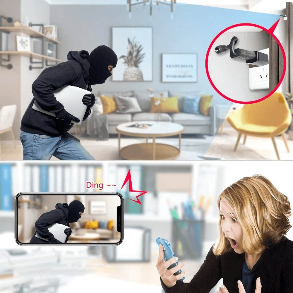 HD 1080P WiFi USB Mini Surveillance Camera