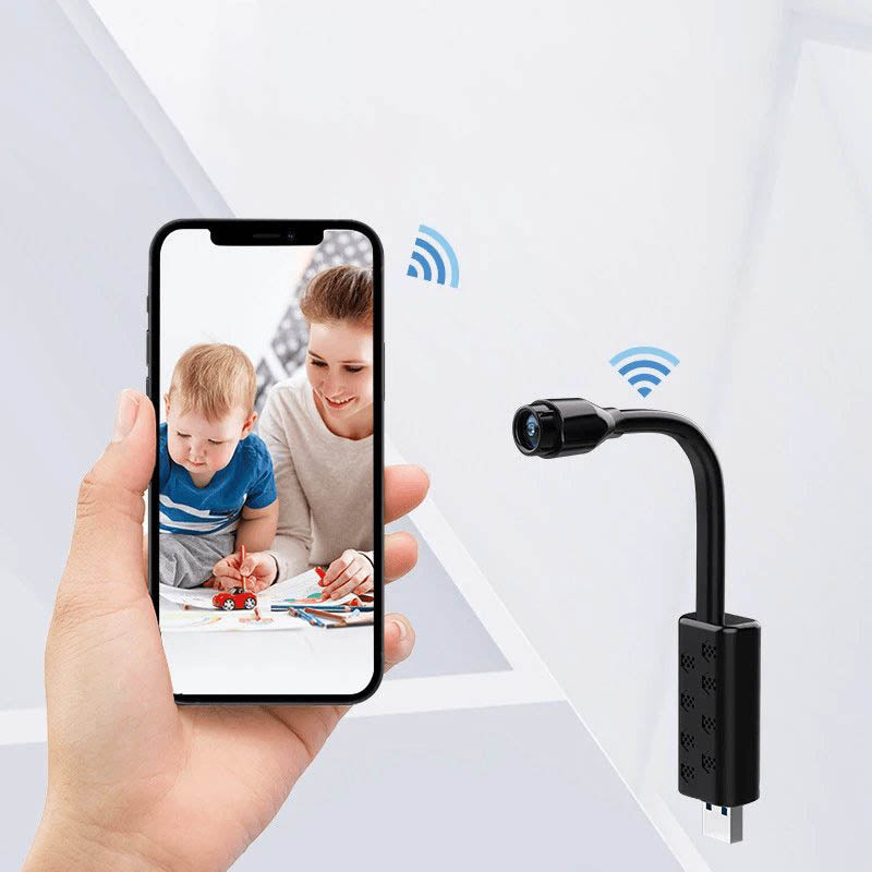 HD 1080P WiFi USB Mini Surveillance Camera