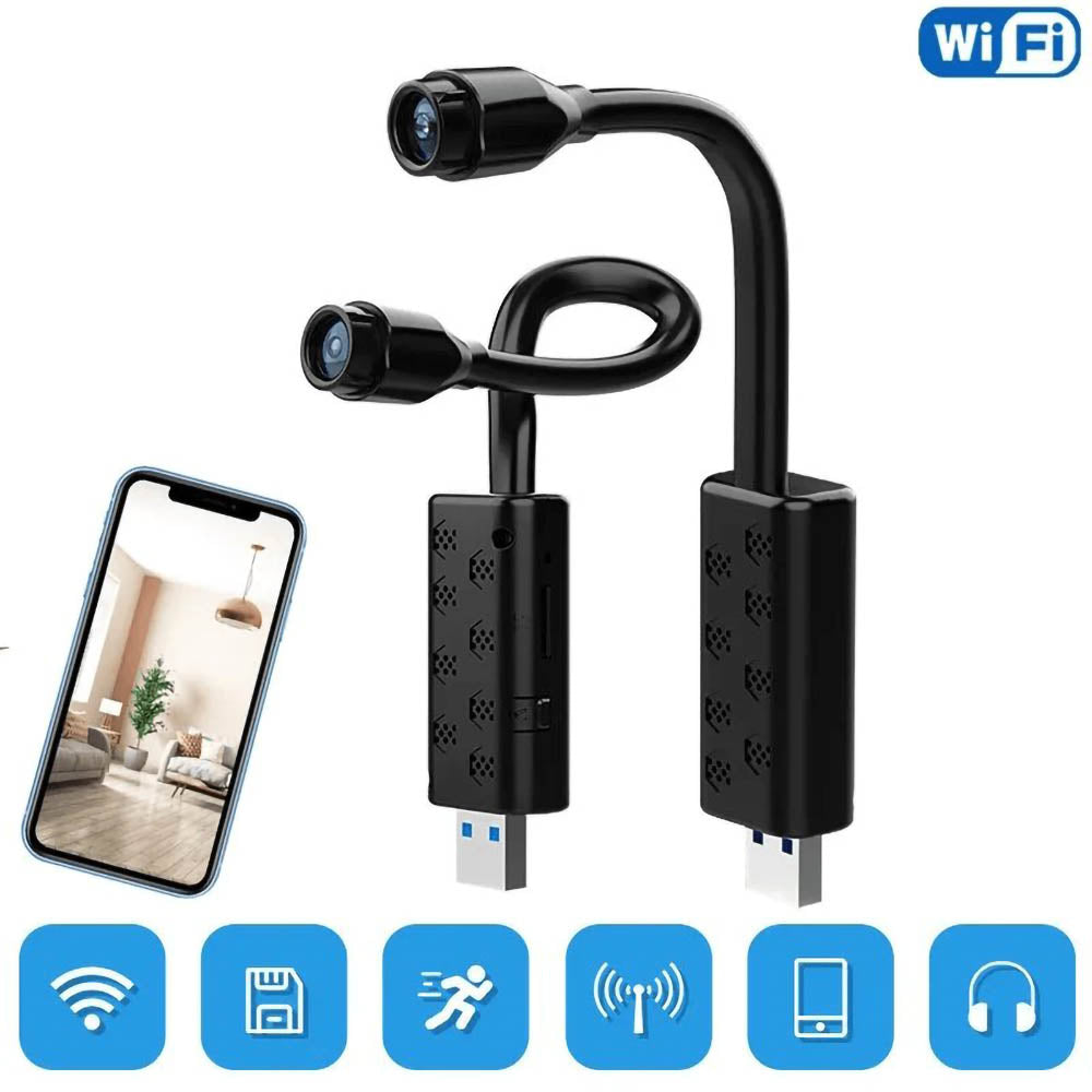 HD 1080P WiFi USB Mini Surveillance Camera