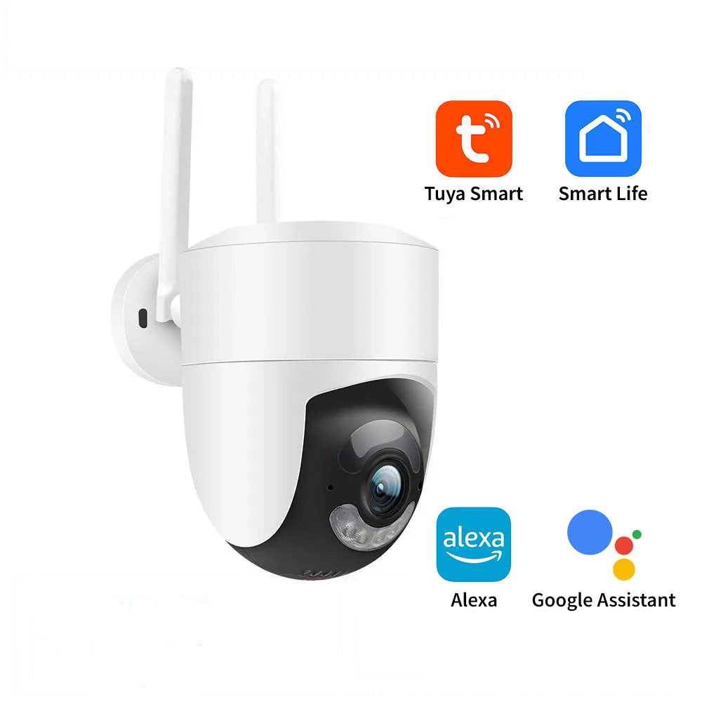 Tuya Smart 2K 4MP WiFi Outdoor Indoor PTZ Security Surveillance CCTV Camera