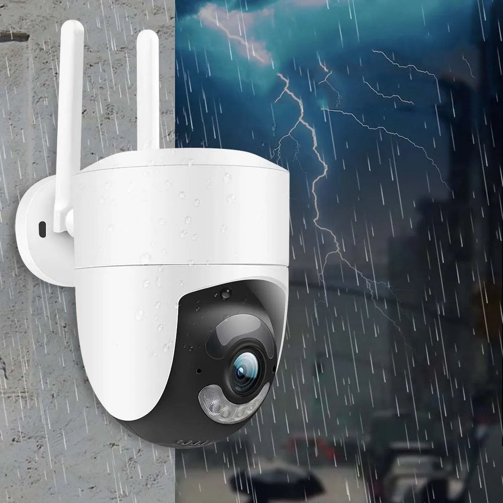 Tuya Smart 2K 4MP WiFi Outdoor Indoor PTZ Security Surveillance CCTV Camera