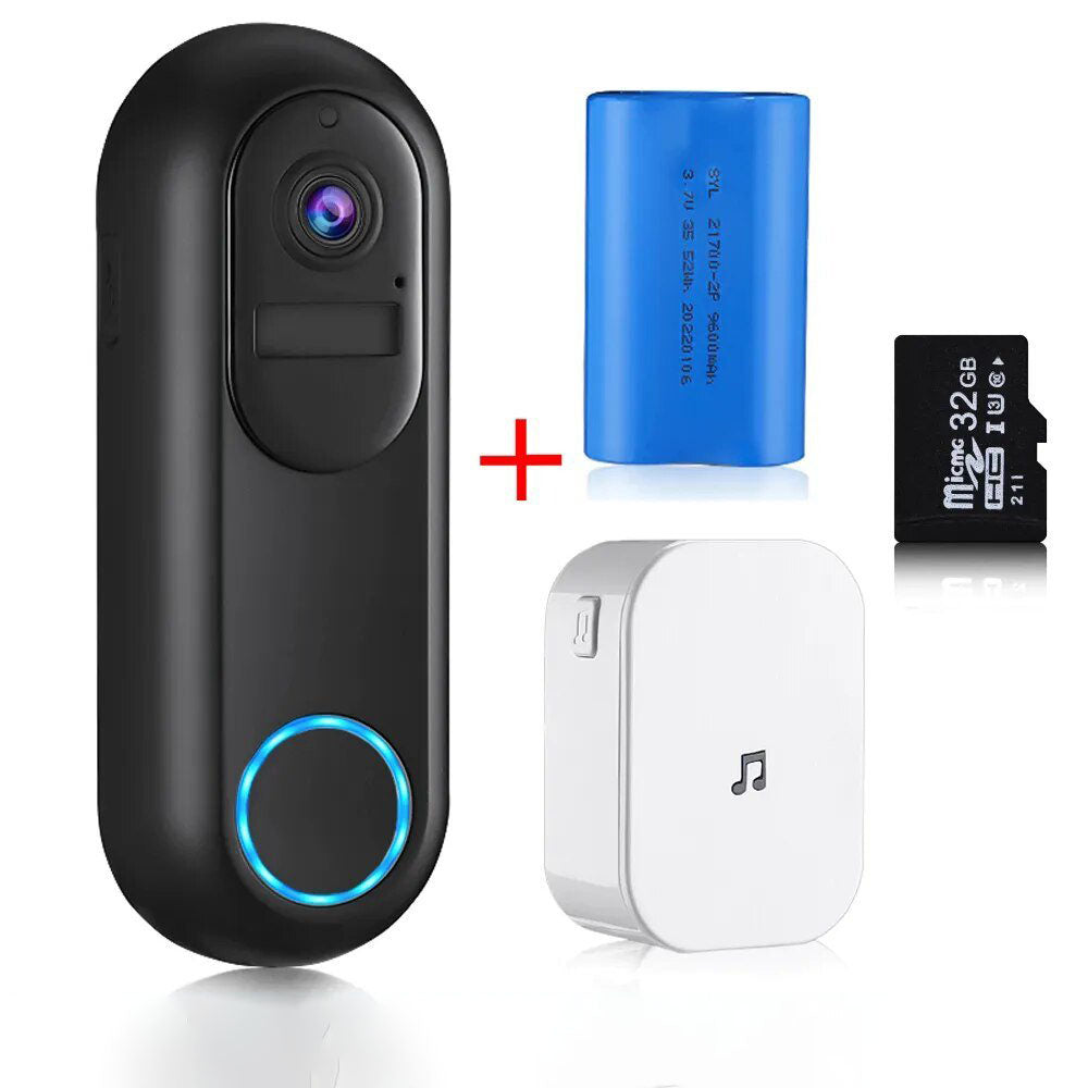 Tuya Smart WiFi 1080P Security Surveillance Video Doorbell