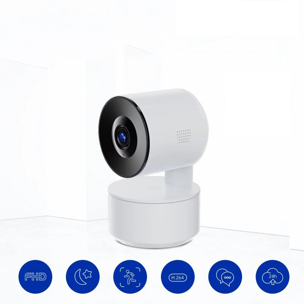 MOES Tuya Smart 1080P PTZ WiFi Indoor Security Surveillance CCTV Camera